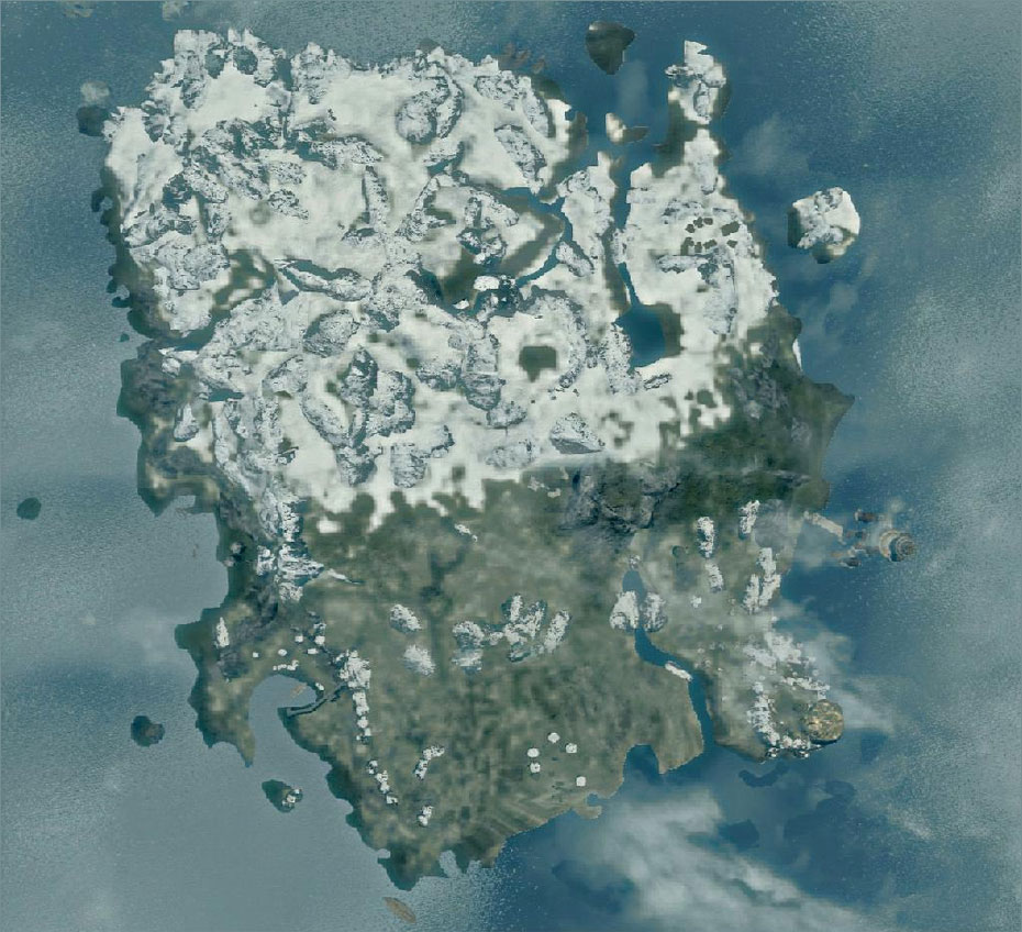 Map of Solstheim