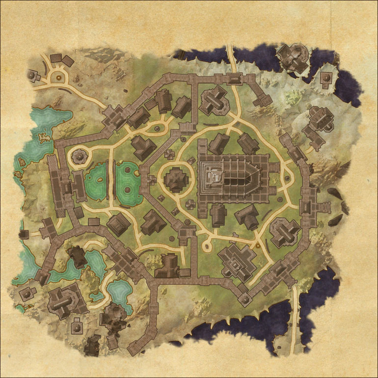 Coldharbour Map - The Elder Scrolls Online (ESO)