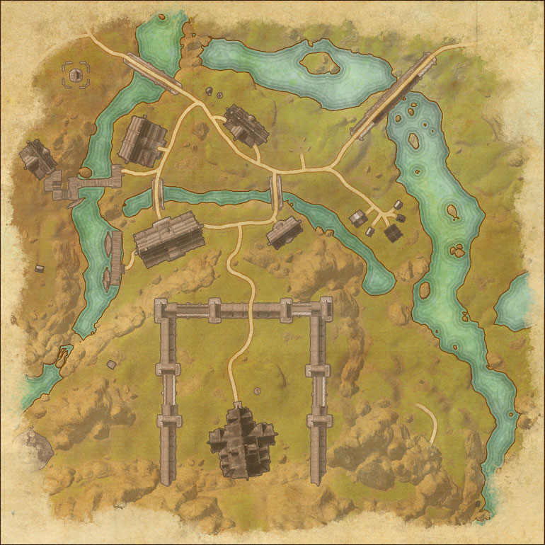 Map of Fort Amol