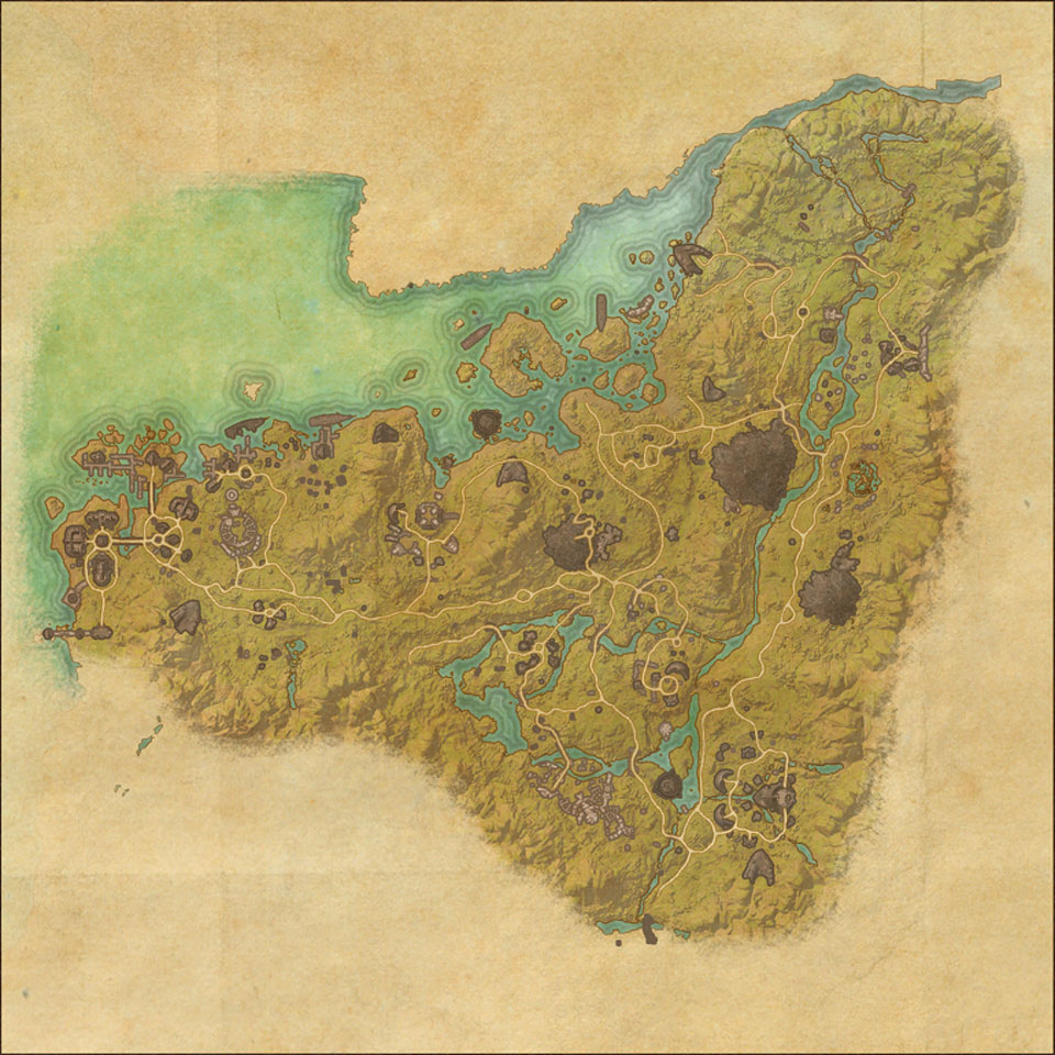 Map of Malabal Tor